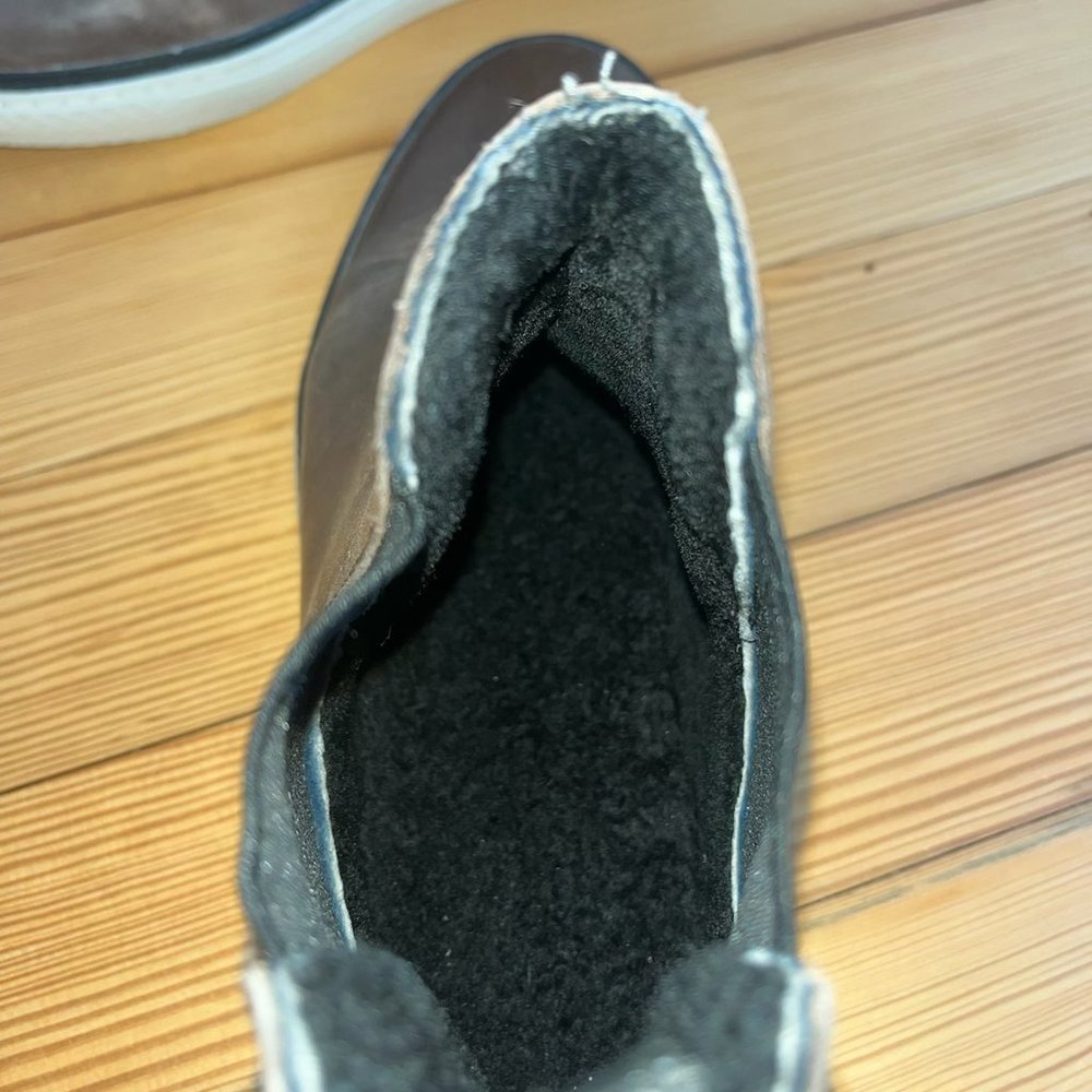 FRYE Essex Chelsea Boots Shearling Size 8.5 - Picture 4 of 4